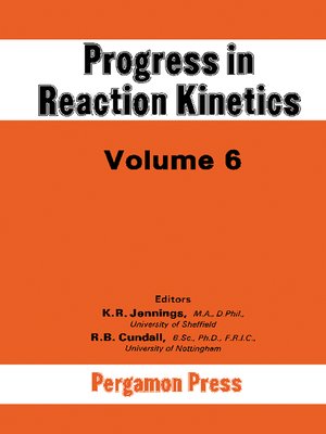 cover image of Progress in Reaction Kinetics, Volume 6